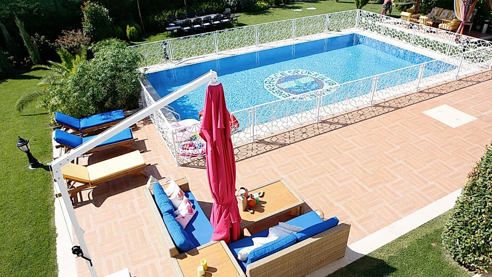 Villa Peyzaj Dekorasyonu